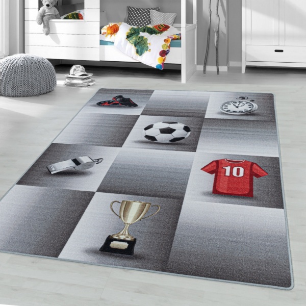 Game Kids Champion Grey Rug